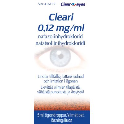 CLEARI silmätipat, liuos 0,12 mg/ml 5 ml