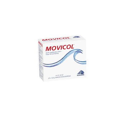 MOVICOL jauhe oraaliliuosta varten, annospussi 20 kpl
