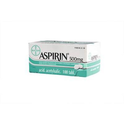 ASPIRIN tabletti 500 mg 100 fol