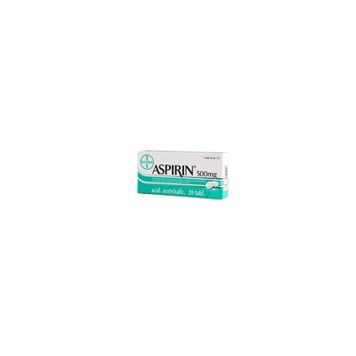 ASPIRIN tabletti 500 mg 20 fol