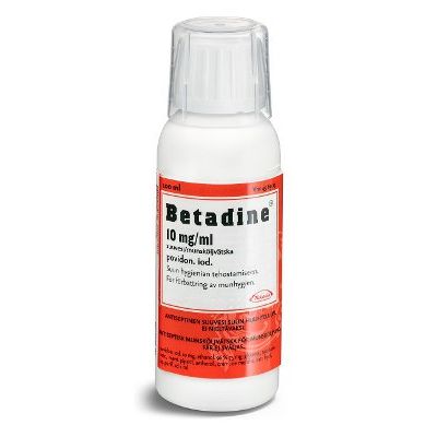 BETADINE suuvesi 10 mg/ml 100 ml