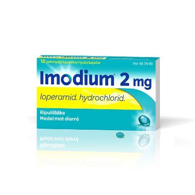 IMODIUM kapseli, pehmeä 2 mg 12 fol