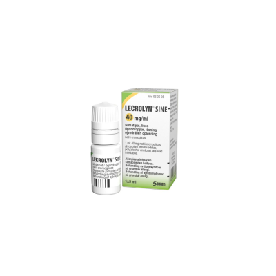 LECROLYN SINE silmätipat, liuos 40 mg/ml 5 ml