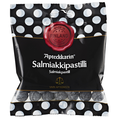 Apteekkarin Salmiakkipastilli 60 g