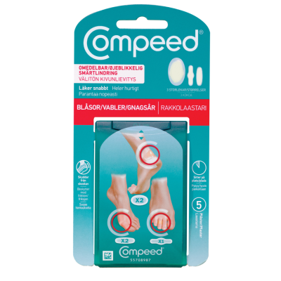 COMPEED MIX-PACK RAKKOLAASTARI (3 KOKOA) 5 KPL