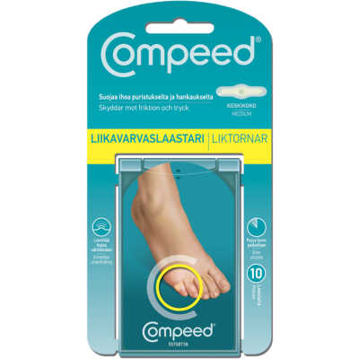 COMPEED LIIKAVARPAAT 10 KPL