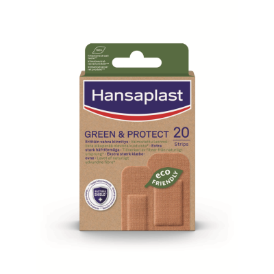 Hansaplast Green & Protect strips 20 kpl
