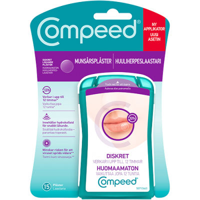 COMPEED HUULIHERPESLAASTARI 15 KPL