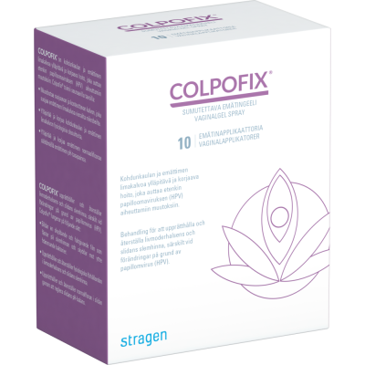 Colpofix sumutettava emätingeeli + applikaattori 10 kpl 20 ml