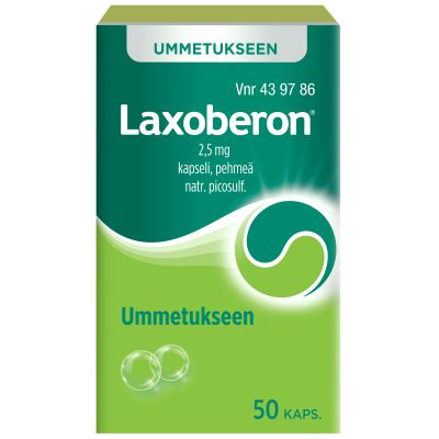 LAXOBERON kapseli, pehmeä 2,5 mg 50 kpl
