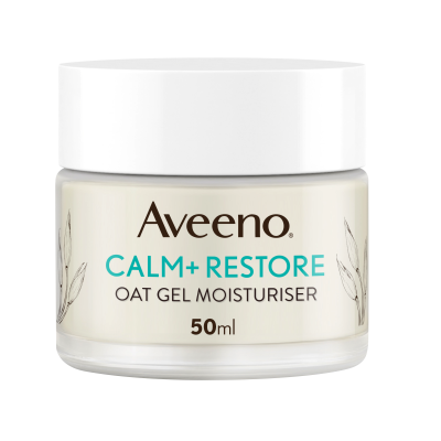 Aveeno Calm+Restore oat gel moisturiser 50 ml