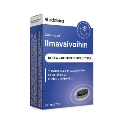 GascolDuo ilmavaivoihin 20 tablettia