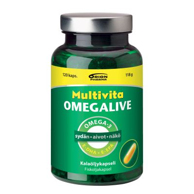 Multivita Omegalive Basic 120 kaps