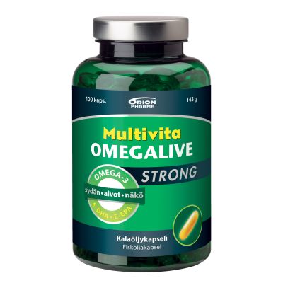 Multivita Omegalive Strong 100 kaps