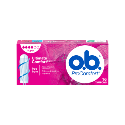 o.b. ProComfort Super tamponi 16 kpl