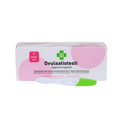 APTEEKKI Ovulaatiotesti 7 kpl/pakkaus