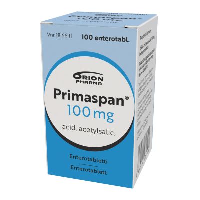 PRIMASPAN enterotabletti 100 mg 100 kpl