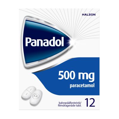 PANADOL tabletti, kalvopäällysteinen 500 mg 12 fol