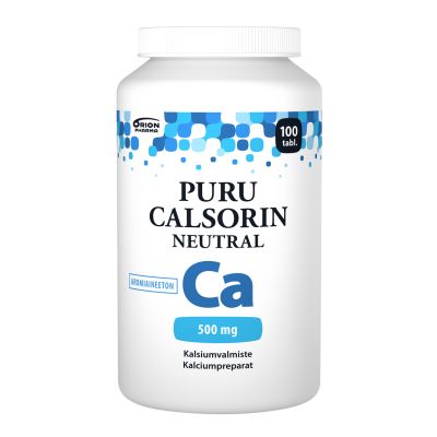 PURU CALSORIN NEUTRAL 500 MG 100 PURUTABL