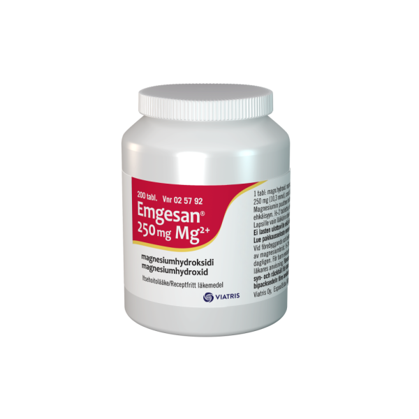 EMGESAN tabletti 250 mg 200 kpl