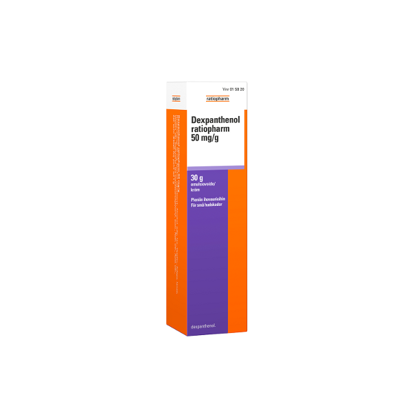 DEXPANTHENOL RATIOPHARM emulsiovoide 50 mg/g 30 g