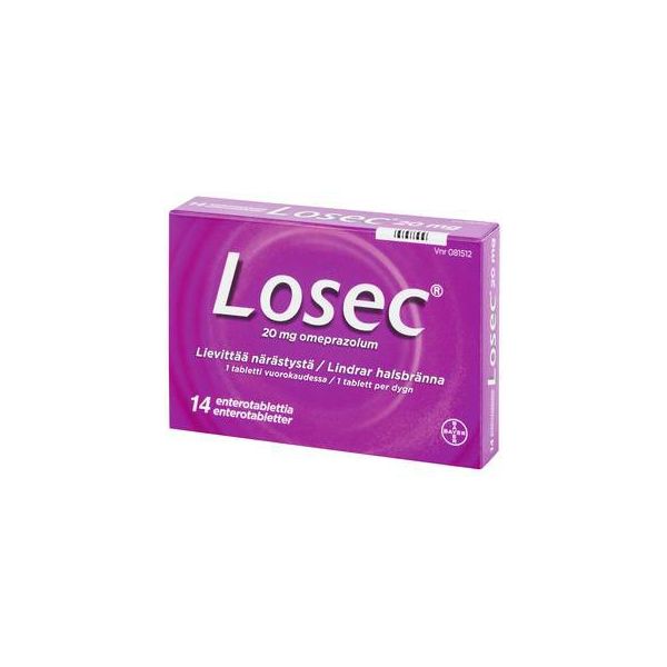LOSEC enterotabletti 20 mg 14 fol