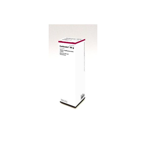 CARBOMIX rakeet oraalisuspensiota varten 50 g/annos 61,5 g