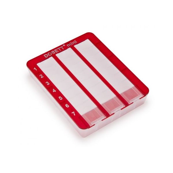 Dosett Mini Punainen 80x100x18 1 kpl