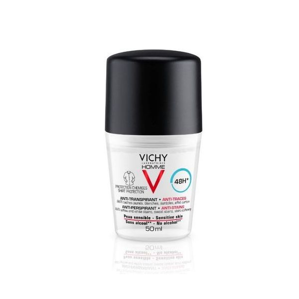 Vichy Homme antiperspirant tahraam. 48h 50 ml