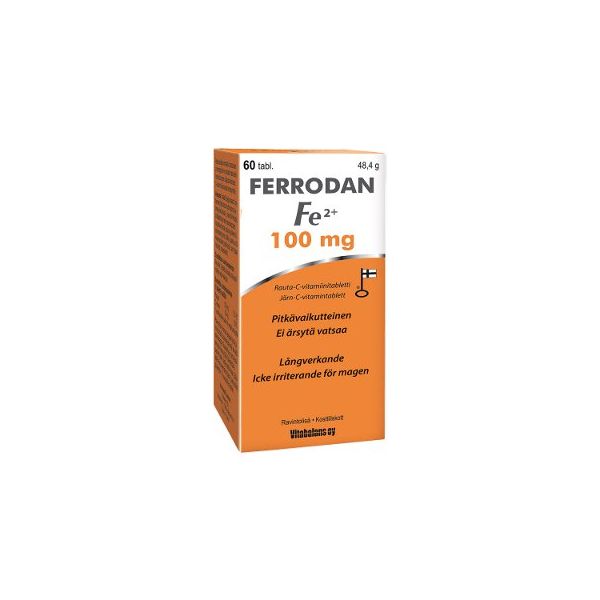 Ferrodan Fe2+ 100 mg 60 tabl