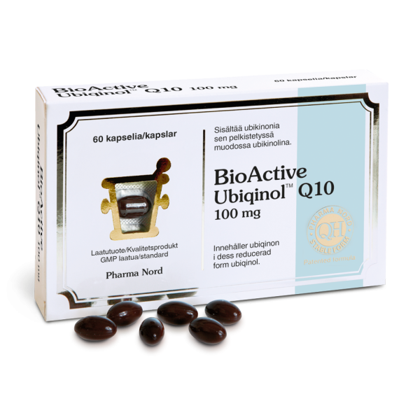 BioActive Ubiqinol Q10 100 mg 60 kaps