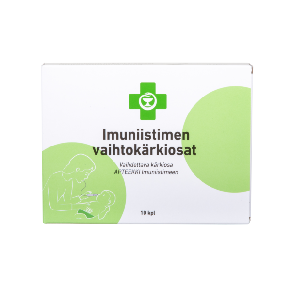 APTEEKKI Imuniistimen vaihtokärkiosat 10 kpl