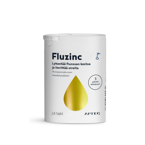 Apteq Fluzinc hunaja 24 tabl