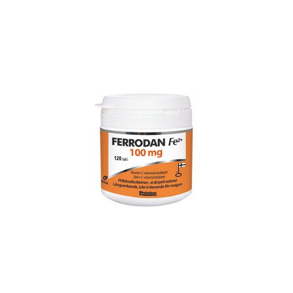 Ferrodan Fe2+ 100 mg 120 tabl