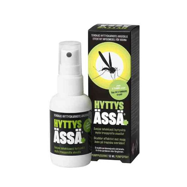 Hyttysässä+ pumppusuihke 50 ml