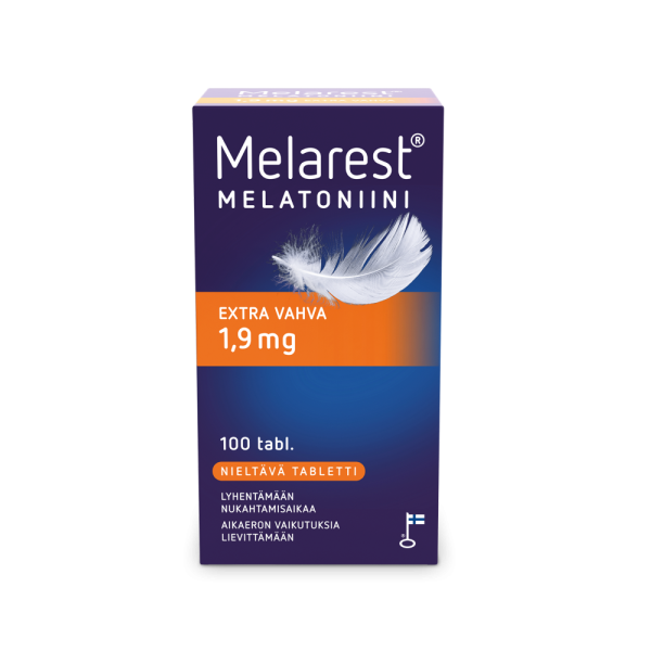 Melarest 1,9 mg 100 tabl