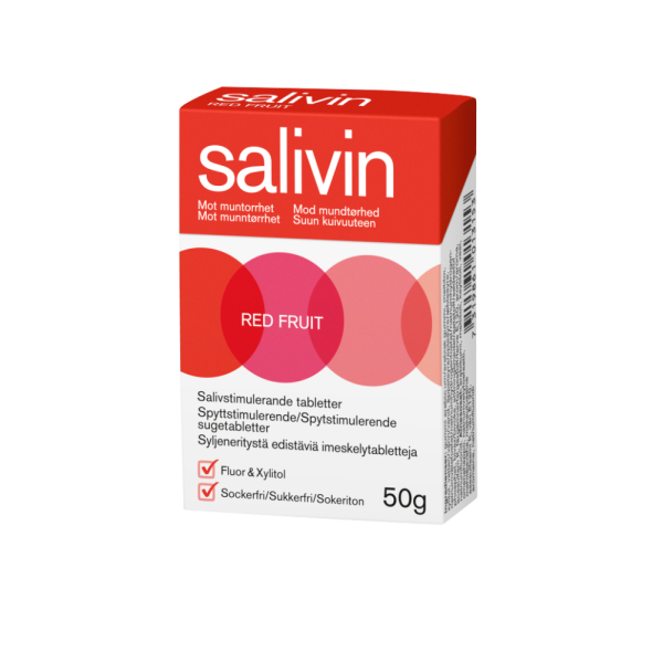SALIVIN RED FRUIT 50 G