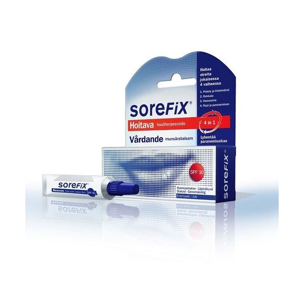 SoreFix Hoitava huuliherpesvoide tuubi 6 ml