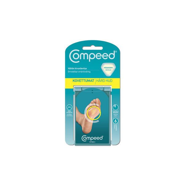 COMPEED KÄNSÄT JA KOVETTUMAT 6 KPL