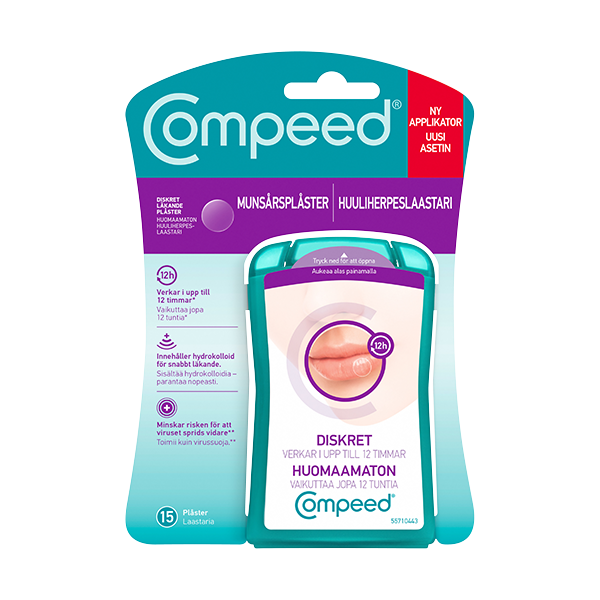 COMPEED HUULIHERPESLAASTARI 15 KPL
