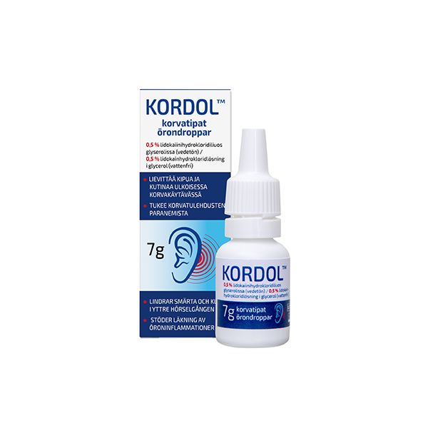 KORDOL korvatippa 7 g