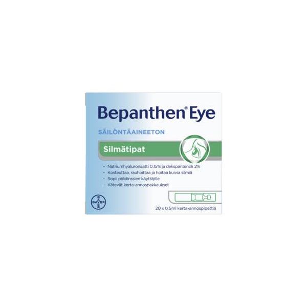 Bepanthen Eye silmätipat kerta-annospipetti 20 kpl