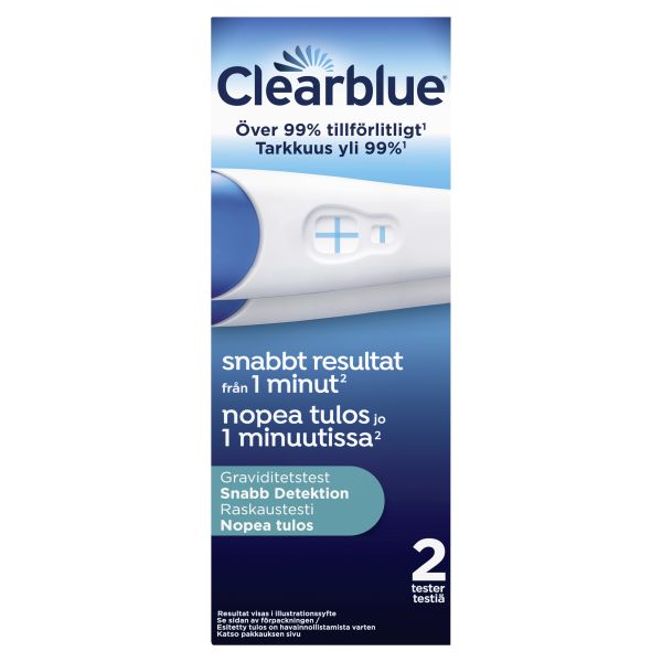 Clearblue raskaustesti 2 kpl