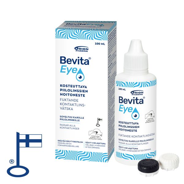 Bevita Eye Piilolinssien hoitoneste 100 ml
