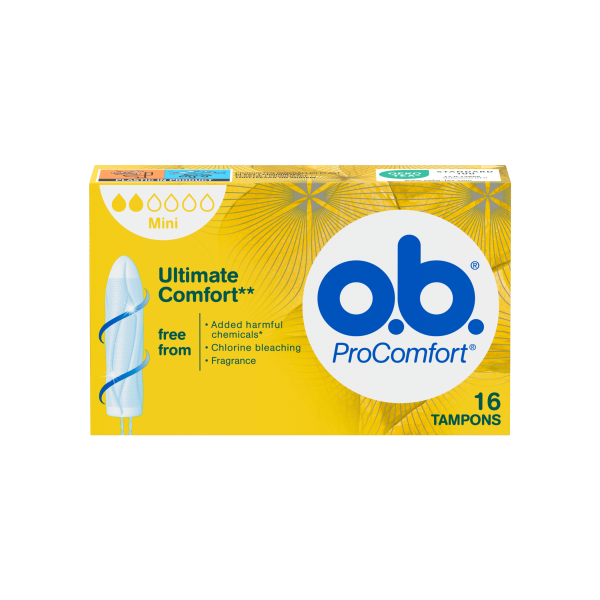o.b. ProComfort Mini tamponi 16 KPL