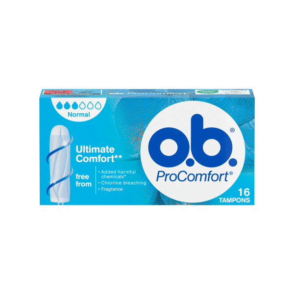 o.b. ProComfort Normal tamponi 16 kpl
